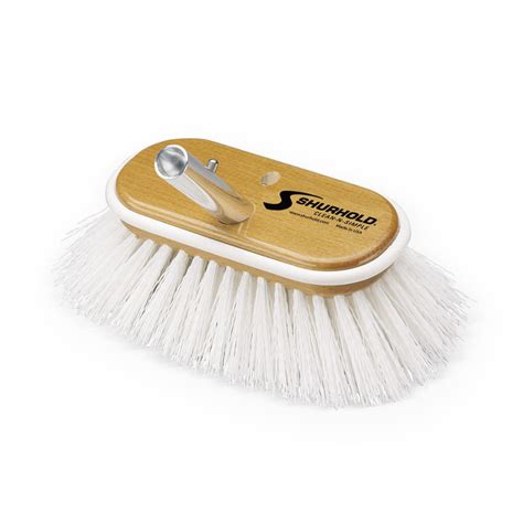 Buy Shurhold 950 6 Deck Brush With Extra Stiff White Polypropylene