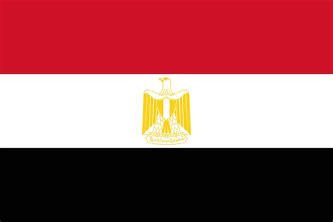 Drapeau De LÉgypte Drapeaux Du Pays Égypte