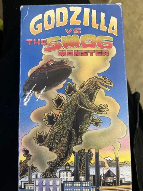 Godzilla Vs The Smog Monster Vhs Picclick