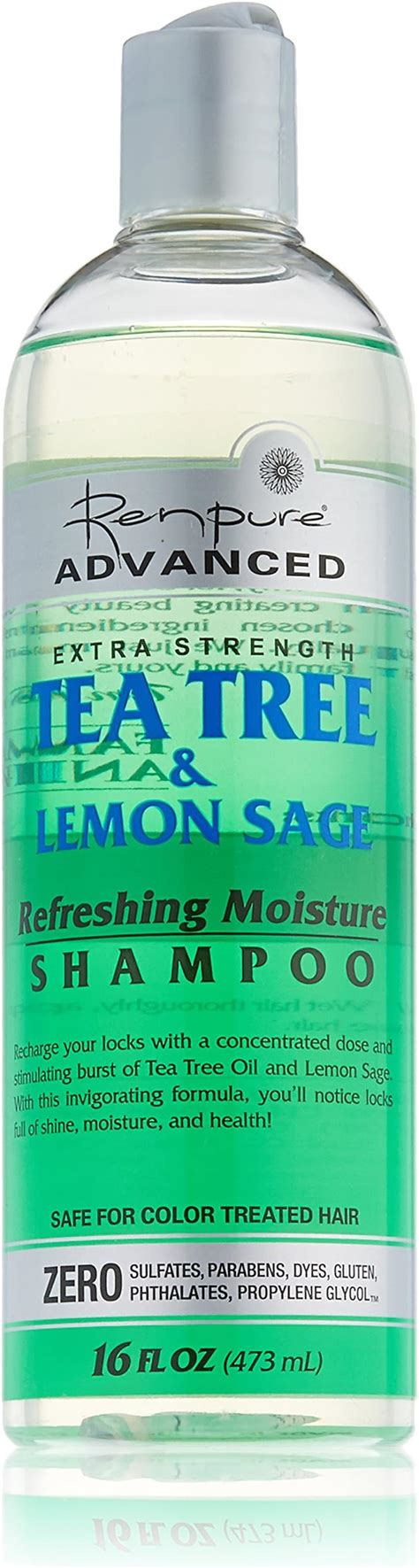 Renpure Tea Tree Lemon Sage Shampoo 16 Oz Pack Of 4 Beauty And Personal Care