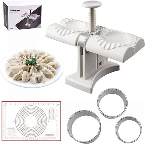 Amazon Household Double Head Automatic Dumpling Maker Mould