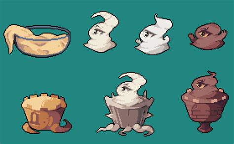 Going to start posting our food creature sprites, letting you take a ...