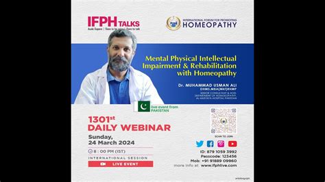 International Forum For Promoting Homoeopathy Ifph Youtube