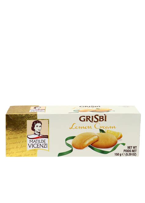 Galletas Matilde Vicenzi Grisbí Double Limón 150gr Casa Lis