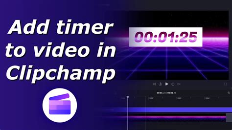 How To Add Timer To Video In Clipchamp Add Countdown To Video Online