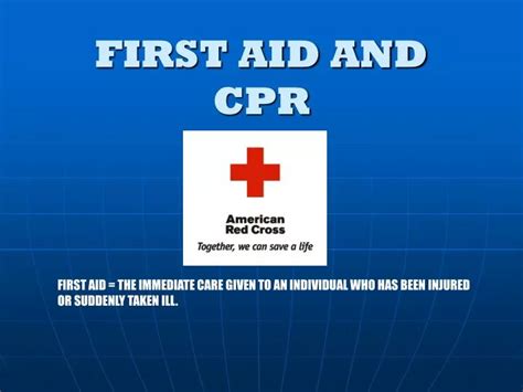 Ppt First Aid And Cpr Powerpoint Presentation Free Download Id 7036114