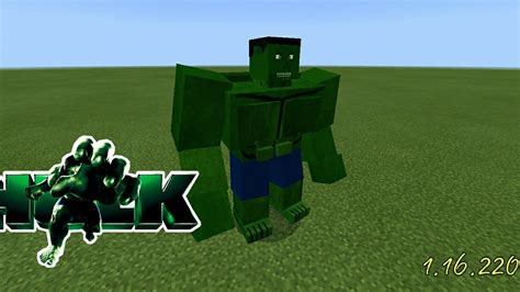 Hulk Addon Minecraft PE Bedrock Addons