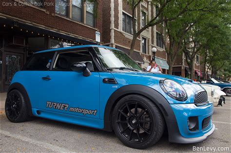 Blue Mini Cooper S BenLevy