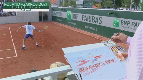 全仏オープンテニス2021【インタビュー＆特別映像】 Roland Garros 2021 Super Play 2nd Week