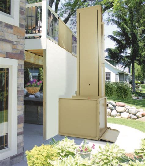 Long Beach Porch Lifts Macs Pl Vpl Vertical Platform Porch