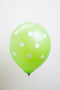 Ballons Imprim Tot Points Assortis Sachet De