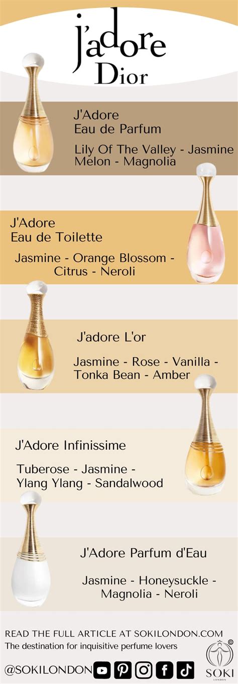 The Ultimate Guide To The Dior J Adore Perfume Range Jasmine Perfume