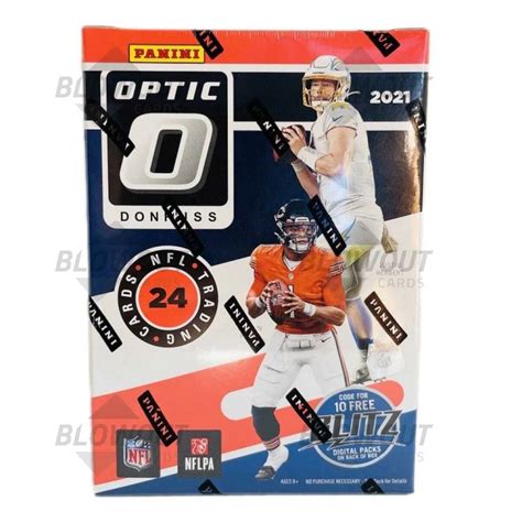 2021 Panini Donruss Optic Football Blaster Box