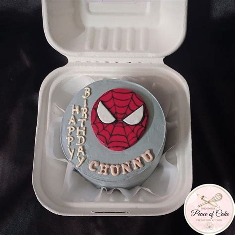 Spiderman Bento Cake Artofit