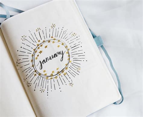 January Bullet Journal Spreads Sweet Planit