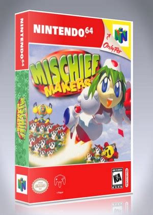 Mischief Makers - Retro Game Cases 🕹️