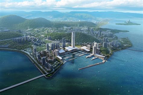 Som Designs Jiuzhou Bay The New Waterfront For Zhuhai In China