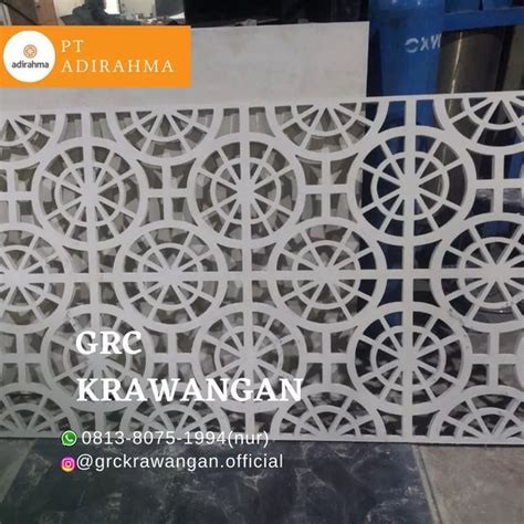 An Advertisement For The Company Called Grc Krawangan