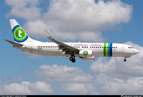 Y Tjr Caribbean Airlines Boeing K Wl Photo By Sebastian Sowa