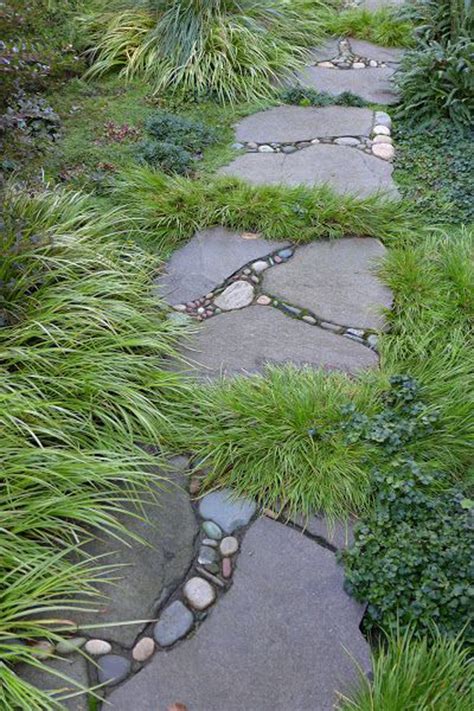 45 Natural Stone Path Ideas For Garden Landscape Homie Daily