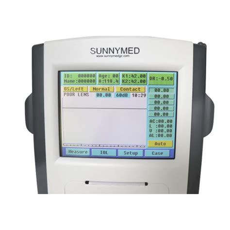 Sy V Touch Screen A Scan Biometer Pachymeter Ophthalmic Equipment