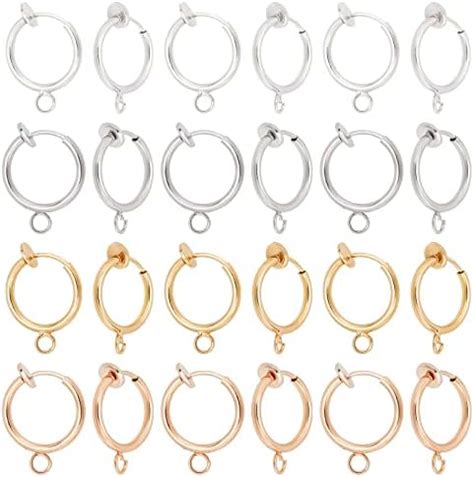 Amazon Ph Pandahall Pcs Clip On Earring Converters Colors Non