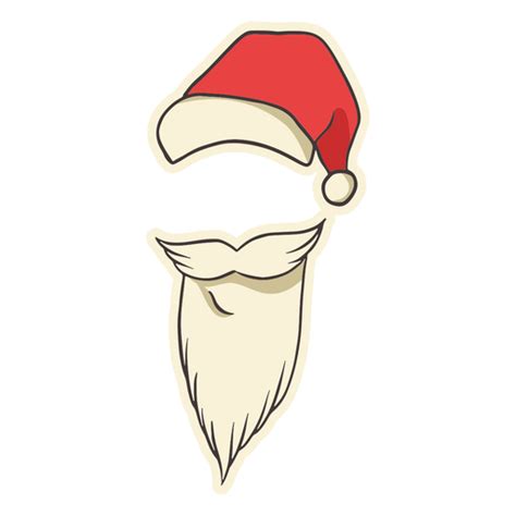 Santa Beard PNG Transparent Images