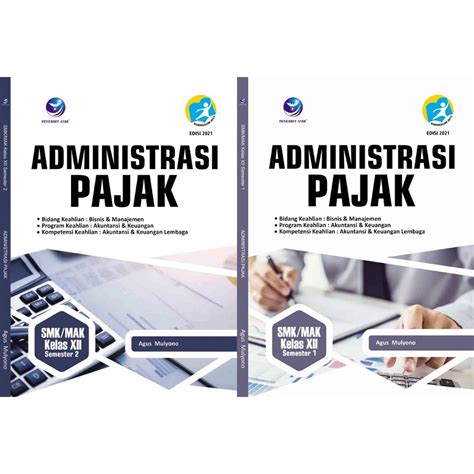 Jual Buku Administrasi Pajak Untuk Smk Mak Kelas Xii Semester Dan