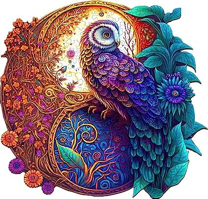 Amazon Woodemon Wooden Puzzles For Adults Pcs Yin Yang Owl