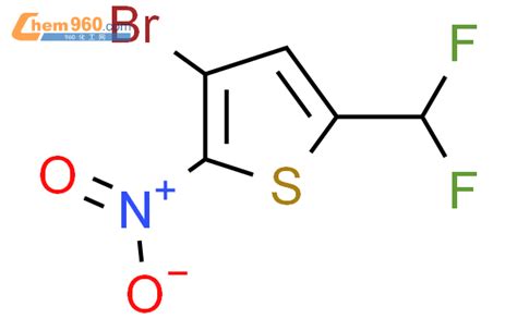 864075 29 6 Thiophene 3 bromo 5 difluoromethyl 2 nitro CAS号 864075