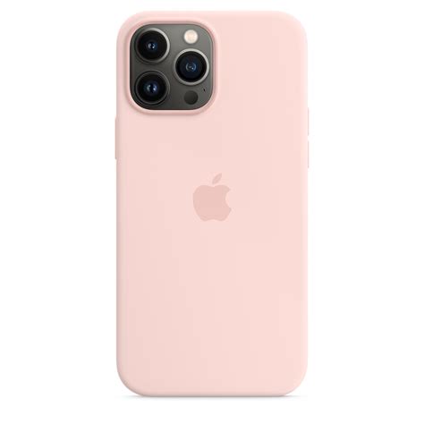 iPhone 13 Pro Max Silicone Case with MagSafe - Chalk Pink - Apple