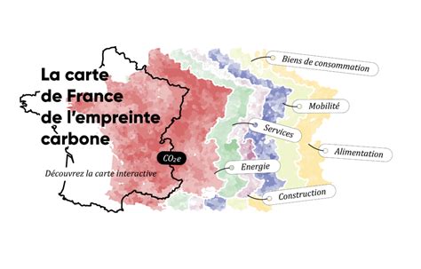 La Carte De France De L Empreinte Carbone Elioth