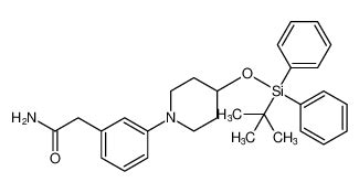 Terc Butildifenilsilil Oxi Piperidin Il Fenil