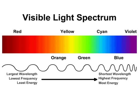 5 The Red Orange Yellow Green Blue Indigo And Violet Or ROYGBIV