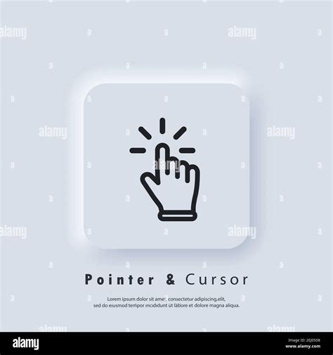 Click Mouse Pointer Icon Clicking Finger Icon Cursor Hand Pointer