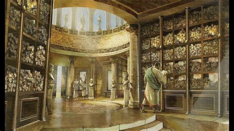 The Burning of the Library of Alexandria