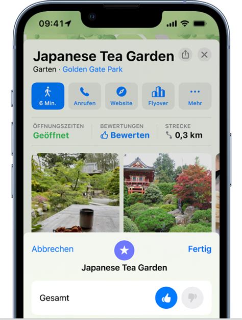 Orten In Der App Karten Auf Dem IPhone Bewerten Apple Support DE