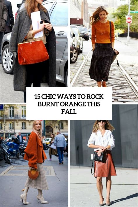 15 Chic Ways To Rock Burnt Orange This Fall - Styleoholic