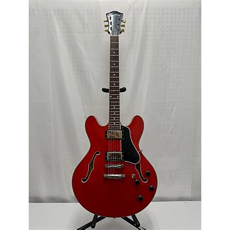 Used Eastman T386rd Hollow Body Electric Guitar Cherry Guitar Center