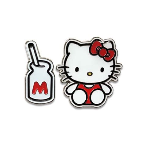 Hello Kitty Lovely Hello Kitty Enamel Pin Set