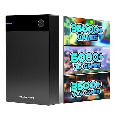 Kinhank External Hdd Hard Drive With Retro Games Compatible