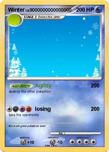 Pokémon Winter 237 237 - Agility - My Pokemon Card