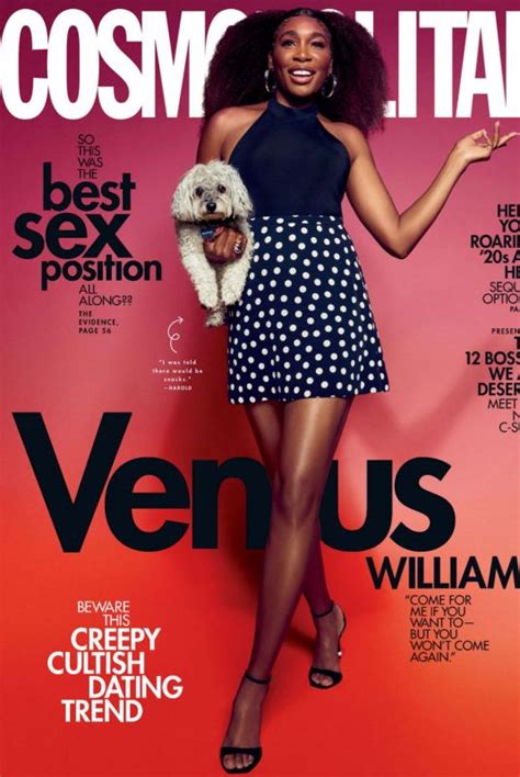 VENUS WILLIAMS in Cosmopolitan Magazine, October 2021 – HawtCelebs