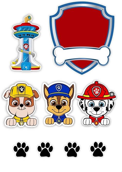 Pin By Margarete Da Silva On Topper Bolo Paw Patrol Birthday Paw