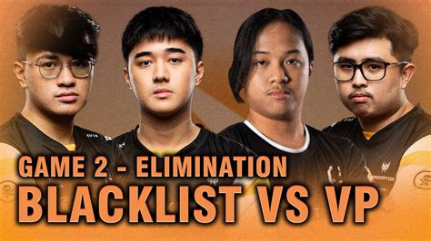 BLACKLIST Vs VP GAME 2 CAST BY KUKU ARMEL YOWE JAU Elite