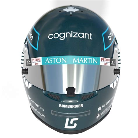 F1 Aston Martin Helmets 2023 By Cactus3d