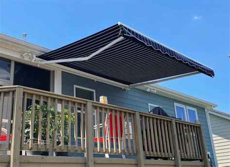 Deck Awnings Motorized And Retractable Marygrove Awnings