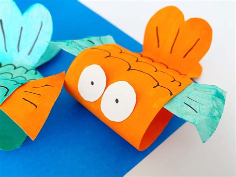 Super-Cute Little Fish CRAFT for Preschool Aged Kids Using Paper Plates ...