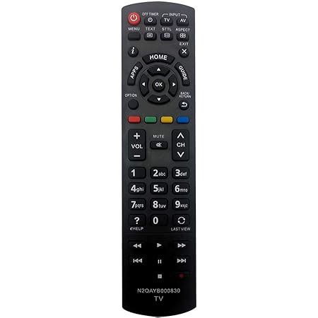 New Remote Control N2QAYB000487 Replace For Panasonic LED LCD Viera