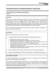 2021 Ipp Ws Interviewing Ce01 Guide Docx INTRODUCTION TO PROFESSIONAL